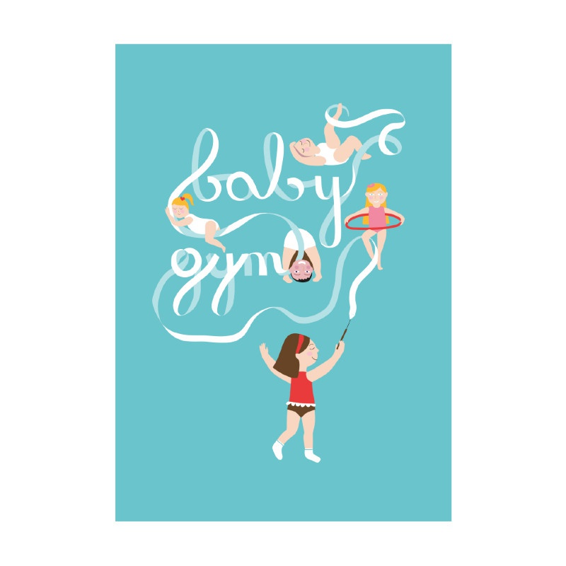 LB illustration gym bebe baby.jpg - Laurence BENTZ | Virginie